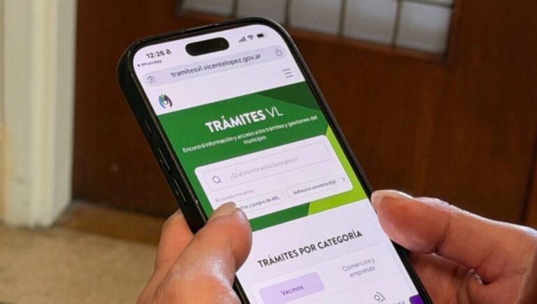 Vicente López lanzó un nuevo Portal de Trámites que resuelve todas las gestiones de manera online: cómo funciona