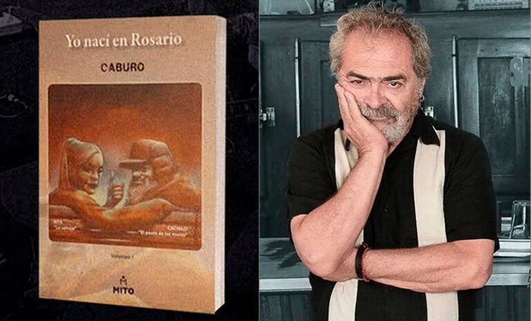 Caburo presenta su libro “Yo nací en Rosario” en el Centro Cultural Contraviento
