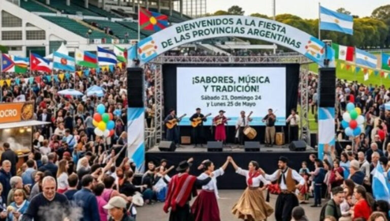 San Isidro recibe el 25 de mayo y la Fiesta de las Provincias en el Hipódromo con gastronomía regional top