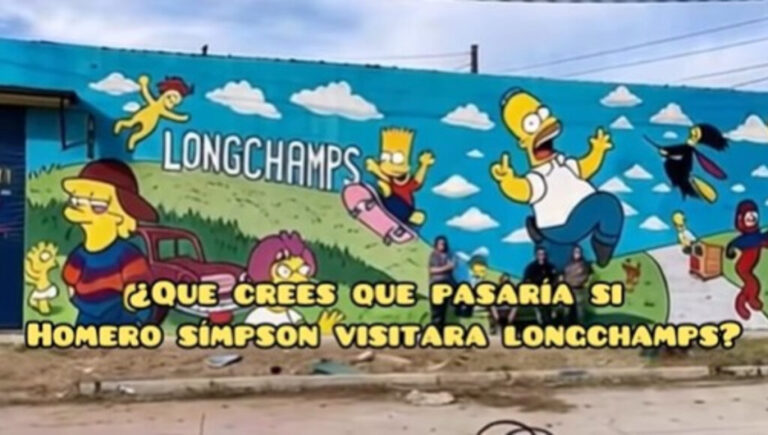 Un vecino de Longchamps se volvió viral al recrear barrios de Almirante Brown al estilo de Los Simpson