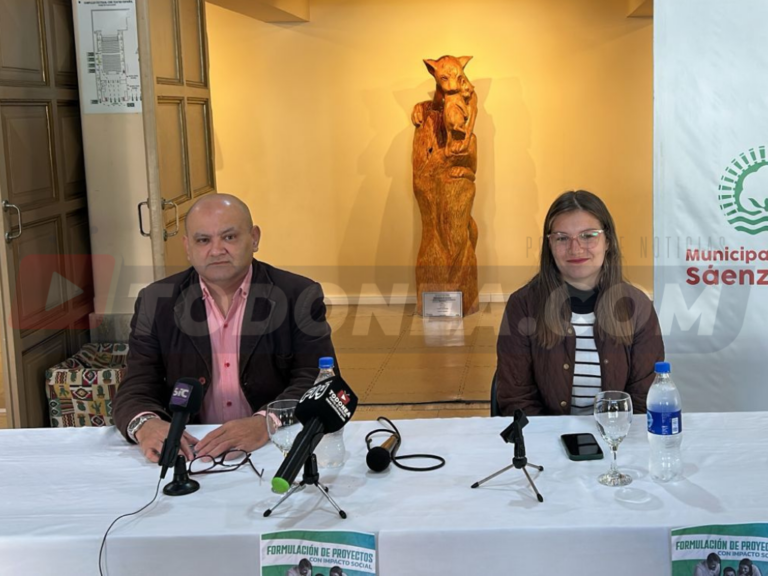 🔴 SÁENZ PEÑA | “Formulación de Proyectos con Impacto Social”: nueva propuesta del municipio saenzpeñense
