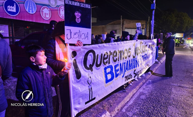 Justicia por Benjamín: familiares se movilizaron por el crimen que conmocionó a Granadero Baigorria