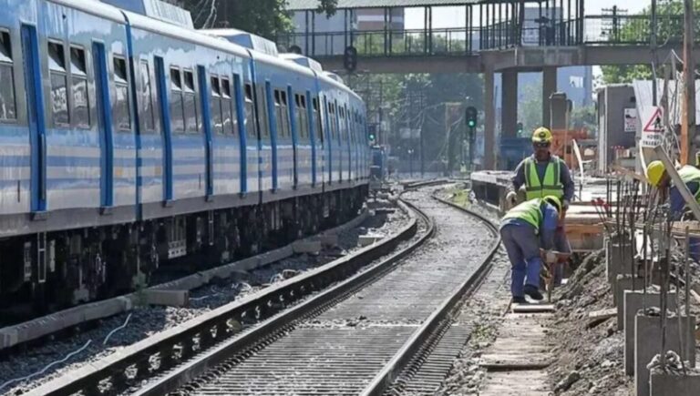 Más obras para el Tren Sarmiento: se renovarán 26 kilómetros de vías, pasos a nivel, peatonales y puentes