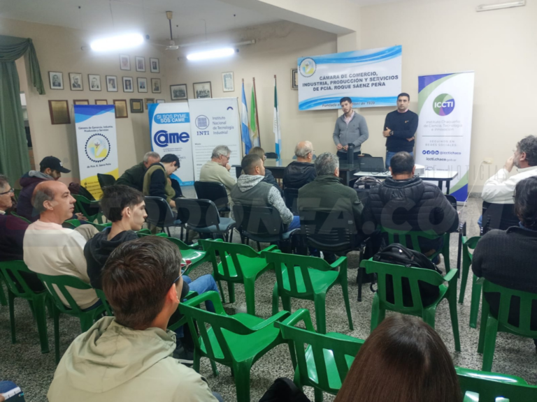 🔴 SÁENZ PEÑA | El ICCTI capacita en eficiencia energética para fortalecer la competitividad de industrias y comercios