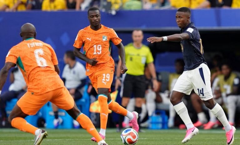 Con un gol sobre el final, Costa de Marfil venció a Ecuador por 1 a 0