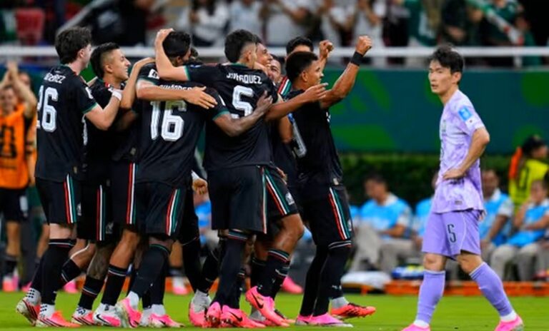 México venció a Corea del Sur por 1 a 0 y es el primer clasificado a 16vos. de final