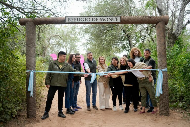 🔴 PROVINCIALES | Zdero inauguró el Refugio de Monte La Armonía en el acceso al Parque Nacional El Impenetrable