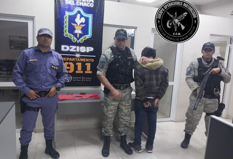 🔴 SÁENZ PEÑA | Robó en un kiosco, intentó escapar por los techos y terminó detenido
