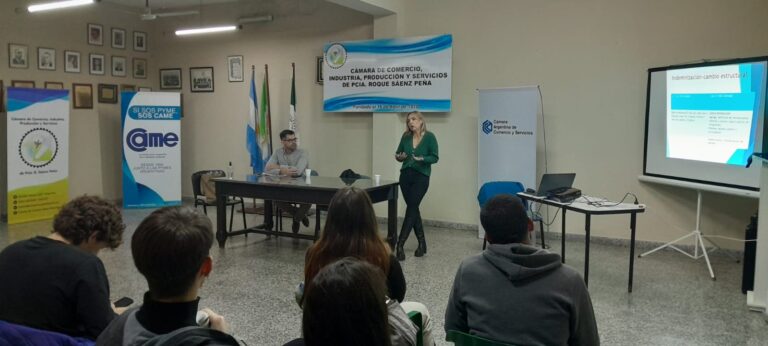 🔴 SÁENZ PEÑA | Comenzó el Consultorio Jurídico e Impositivo UNCAus en la Cámara de Comercio