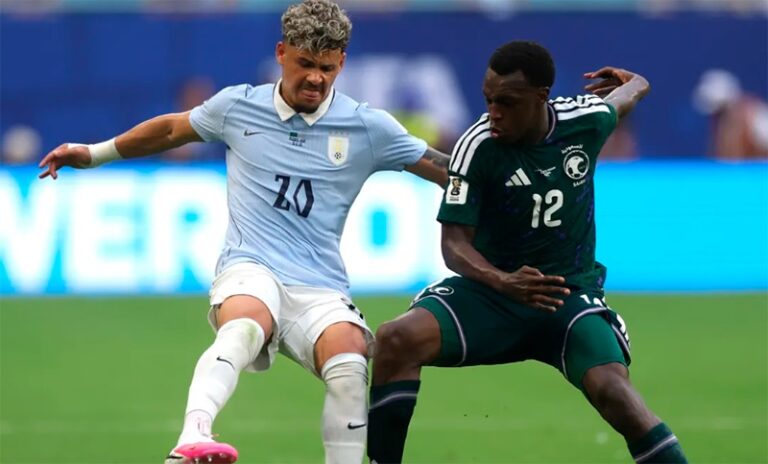 La Uruguay de Bielsa empató 1 a 1 con Arabia Saudita en su presentación mundialista