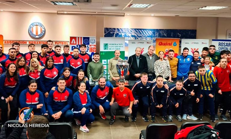 Presentación oficial de la 1ª Copa Santa Fe de futsal y fútbol adaptado