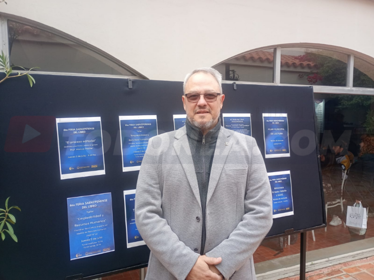 🔴 SÁENZ PEÑA | «La educación ambiental es la base de todo», afirmó Luis Pellegrino en la Feria del Libro Saenzpeñense