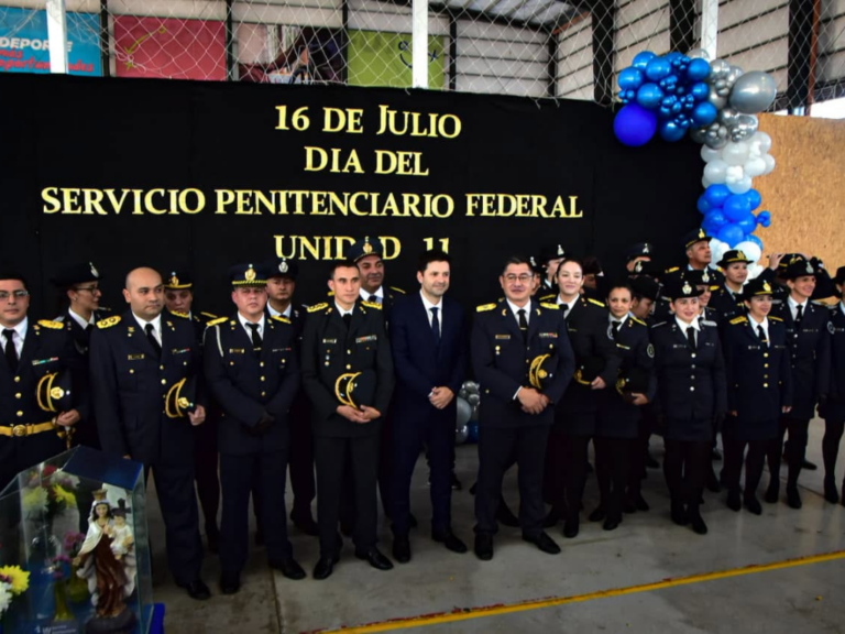 🔴 SÁENZ PEÑA | El intendente Bruno Cipolini participó del acto por el Día del Servicio Penitenciario Federal