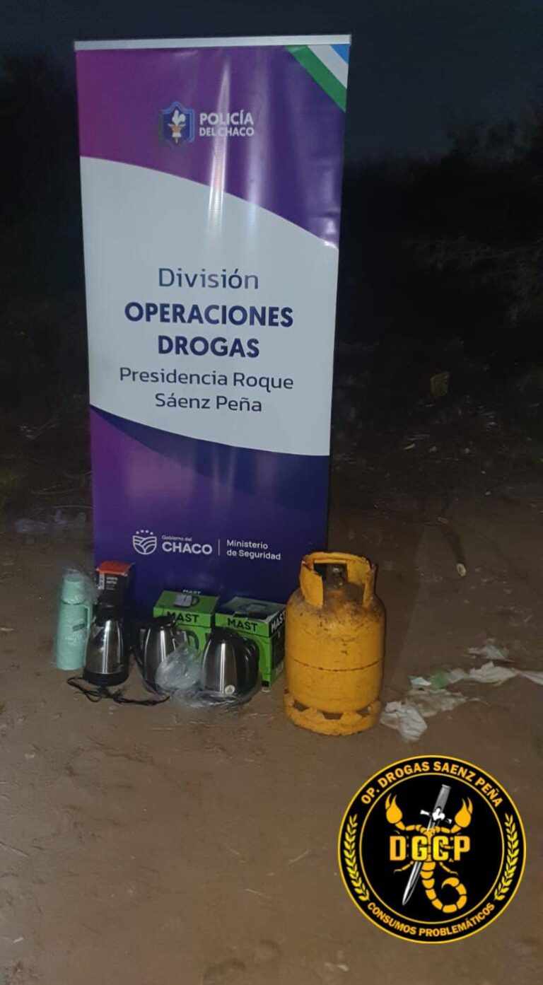 🔴 POLICIALES | Recuperan bienes sustraídos tras un operativo en un descampado de Sáenz Peña