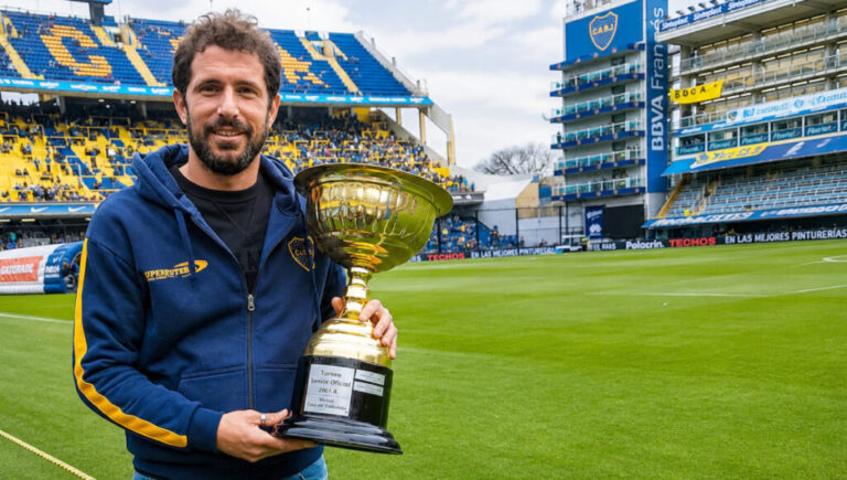 El campeón en Boca que maneja una empresa de demoliciones en Castelar: «Antes tiraba jugadores y hoy tiro casas»