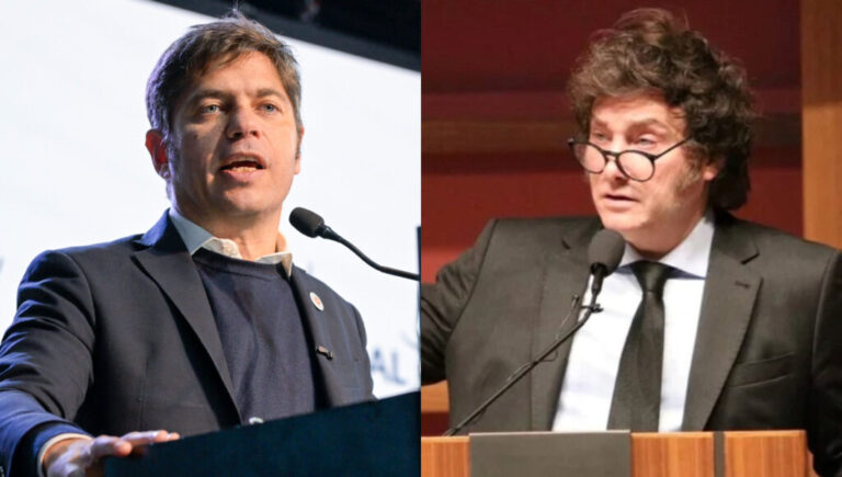 Una encuesta expuso la diferencia entre Javier Milei y Axel Kicillof en el Conurbano: cómo votaría cada distrito