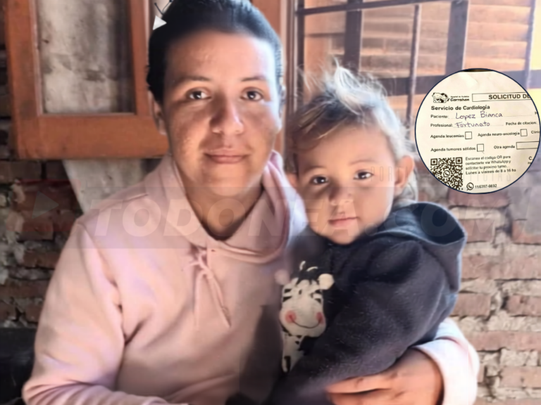 🔴 SÁENZ PEÑA | Bianca necesita viajar al Garrahan para realizarse controles y su mamá apela a la solidaridad de la comunidad