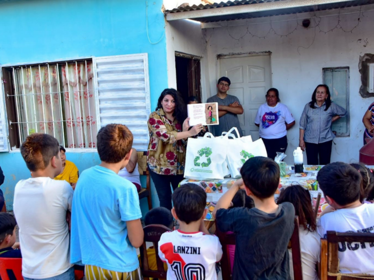 🔴 SÁENZ PEÑA | Cultura llevó lectura, conciencia ambiental y diversión en el barrio Belgrano