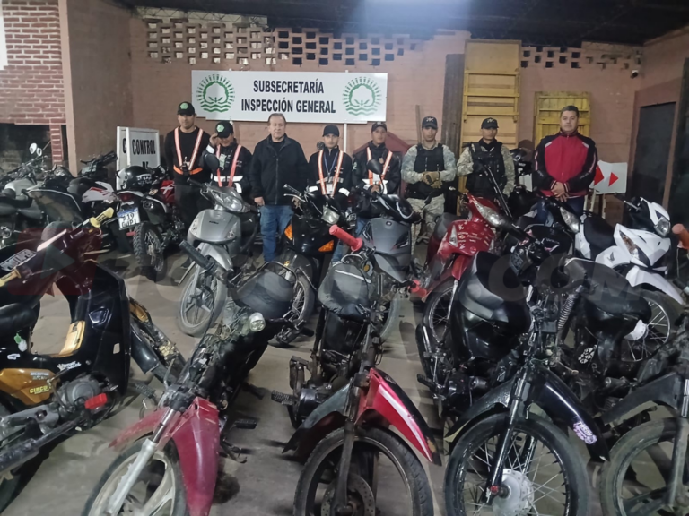 🔴 SÁENZ PEÑA | El operativo “Anti-Wileros” terminó con 20 motos retenidas y 23 infracciones