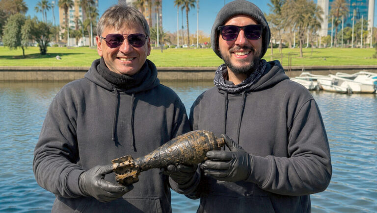 Sorpresa en el Río Tigre: el misterio de la bomba de la década del 40 que encontraron dos pescadores