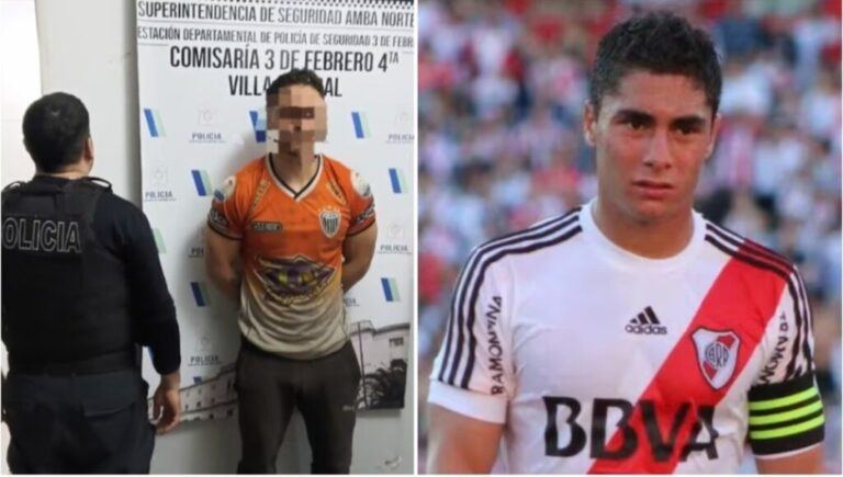 Volvieron a detener al ex futbolista de River Ezequiel Cirigliano: lo acusan de robarle el arma a un policía