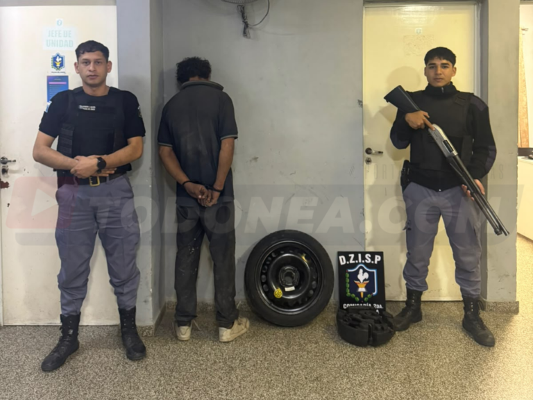 🔴 SÁENZ PEÑA | Robo en el Barrio Belgrano: recuperaron los elementos y aprehendieron a un hombre