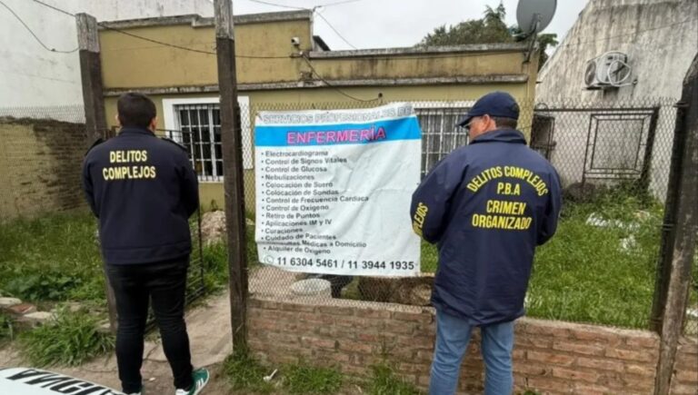 Cayó una banda de falsos médicos en Florencio Varela: atendían en ambulancias y enseñaban a suturar por teléfono