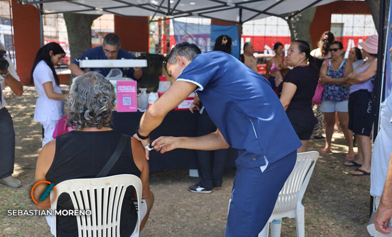 Realizarán una jornada de vacunación y prevención en plaza Santa Rosa