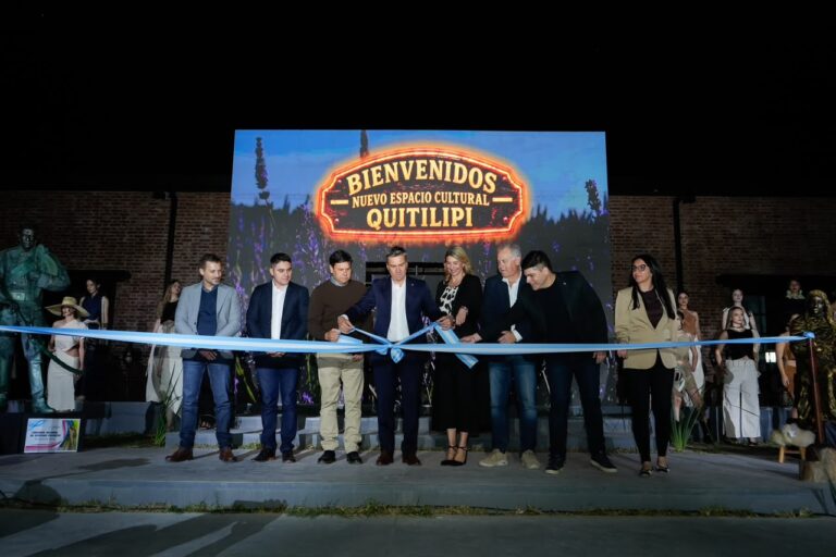 🔴 PROVINCIALES | Quitilipi: Zdero transformó el histórico galpón del ferrocarril y anunció la compra de un mamógrafo para el hospital local