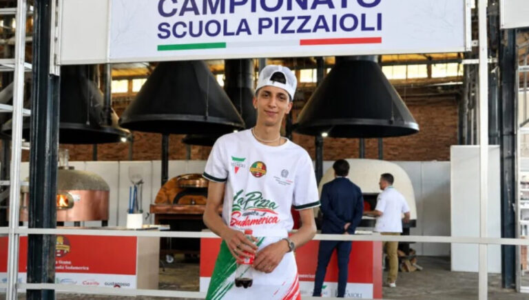 Quién es el pizzaiolo de Avellaneda que se subió al podio sudamericano con una pizza Margherita